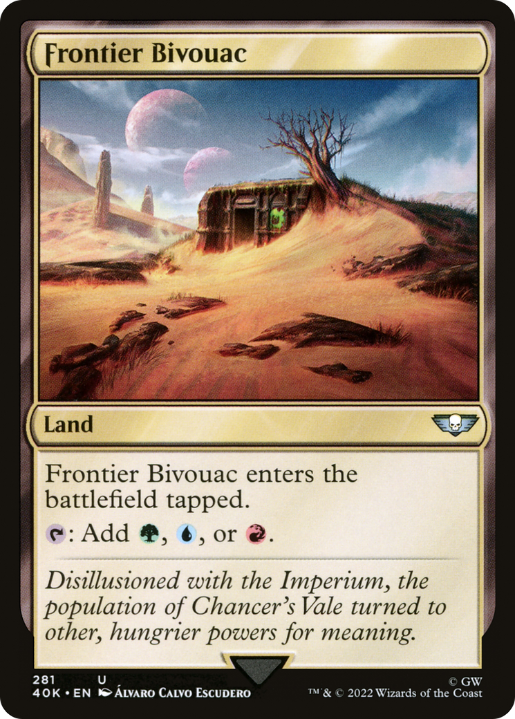 Frontier Bivouac (40K-281)  - Warhammer 40,000 Commander