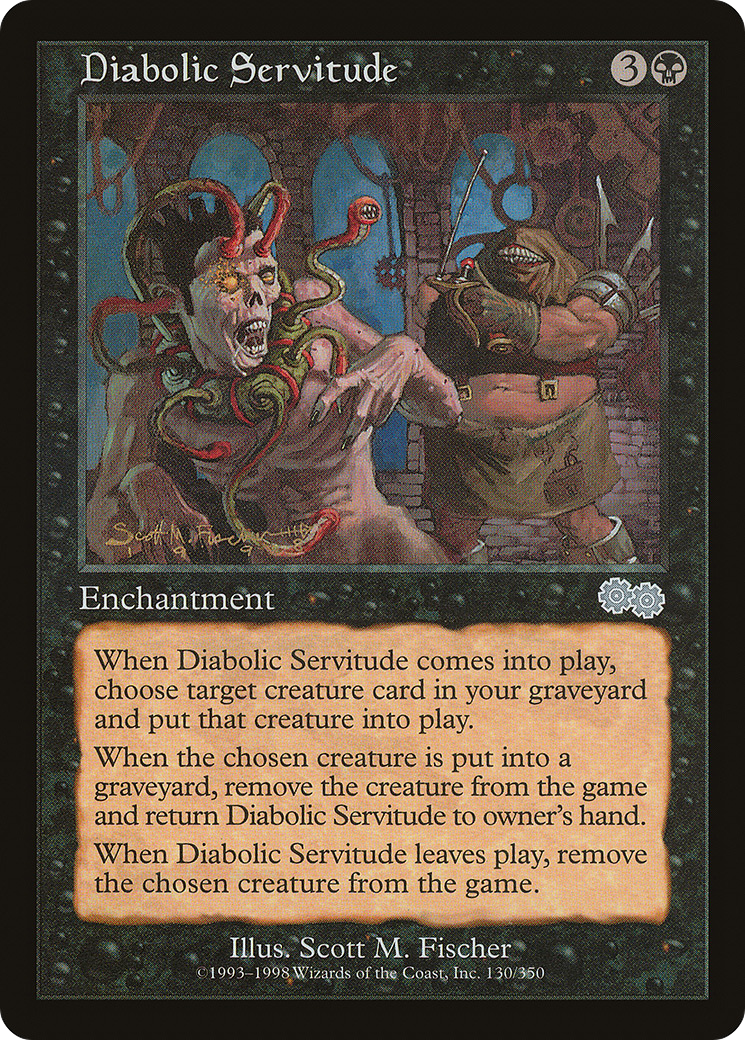 Diabolic Servitude (USG-130)  - Urza's Saga