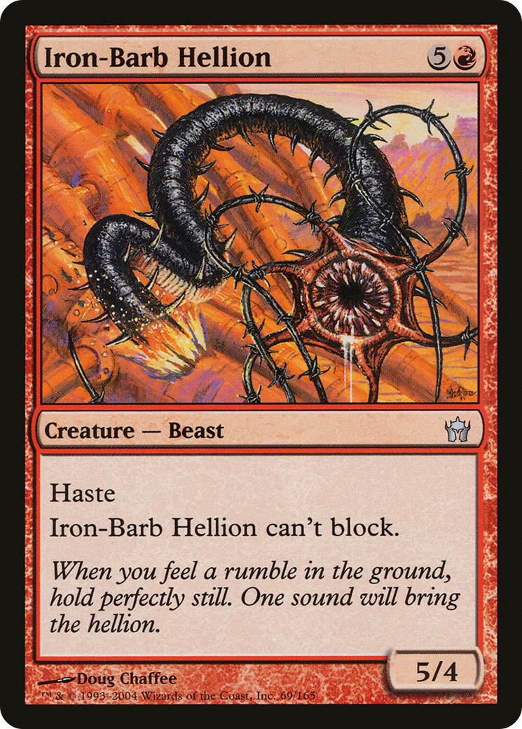 Iron-Barb Hellion (5DN-069)  Foil - Fifth Dawn