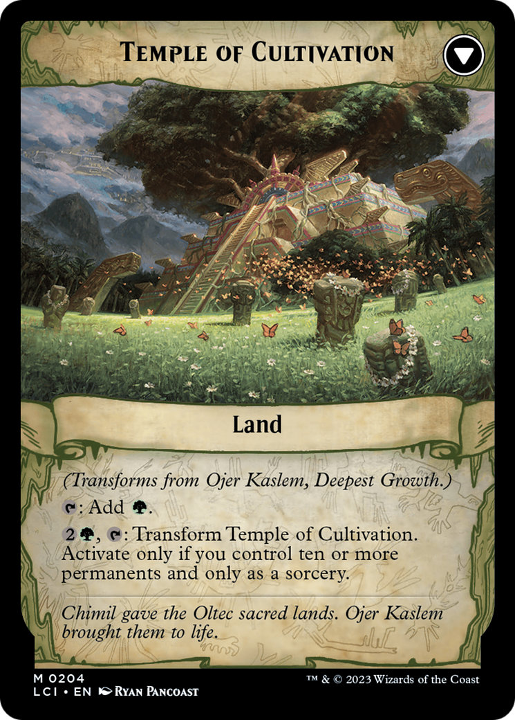 Ojer Kaslem, Deepest Growth (LCI-204)  Foil - The Lost Caverns of Ixalan