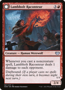 Lambholt Raconteur (VOW-167)  - Innistrad: Crimson Vow: (Double Faced Transform)