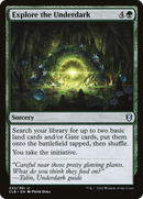 Explore the Underdark (CLB-232)  Foil - Commander Legends: Battle for Baldur's Gate