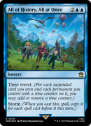All of History, All at Once (Surge Foil) (WHO-639)  Foil - Doctor Who