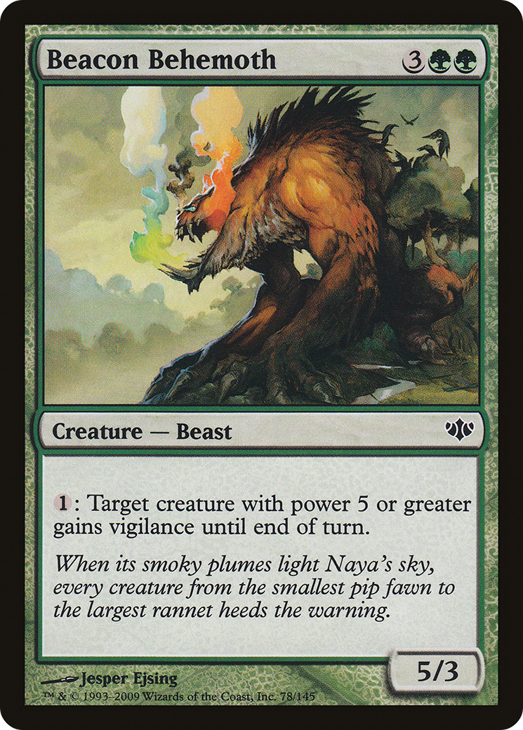 Beacon Behemoth (CON-078)  Foil - Conflux