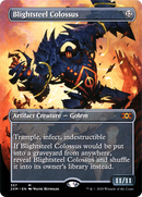 Blightsteel Colossus (Borderless) (2XM-357)  Foil - Double Masters