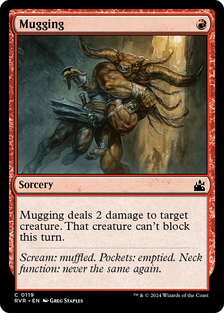Mugging (RVR-119)  - Ravnica Remastered