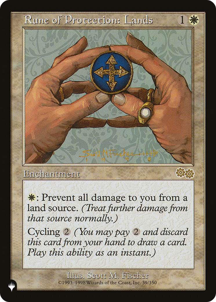 Rune of Protection: Lands (LIST-USG-39)  - The List