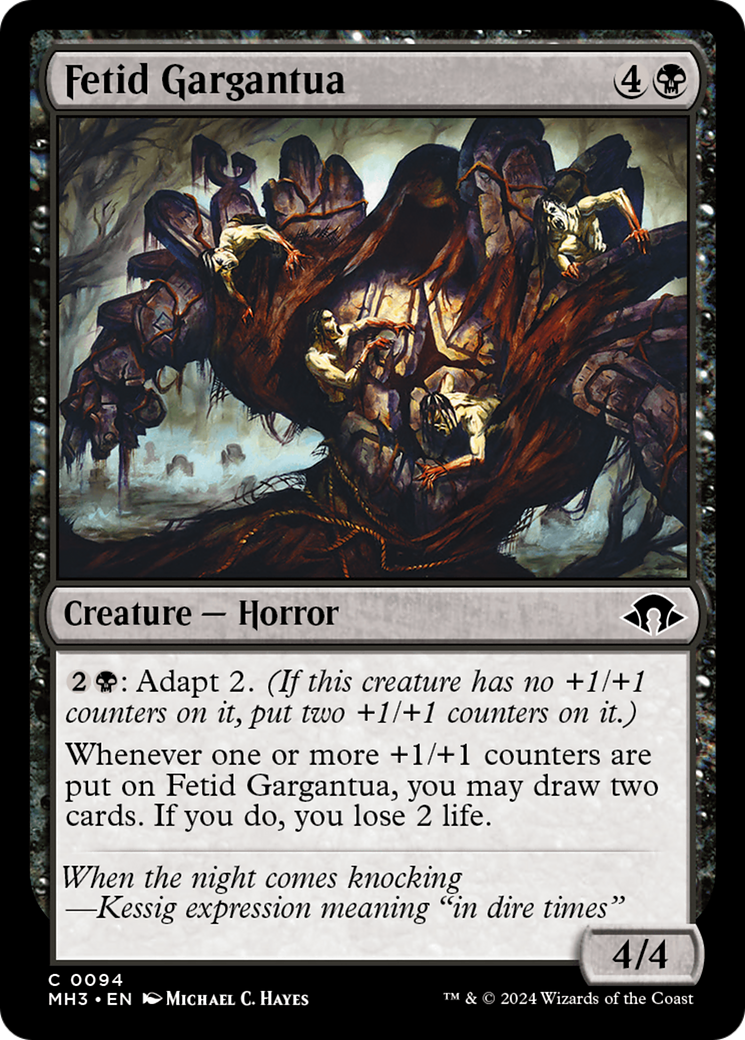 Fetid Gargantua (MH3-094)  - Modern Horizons 3