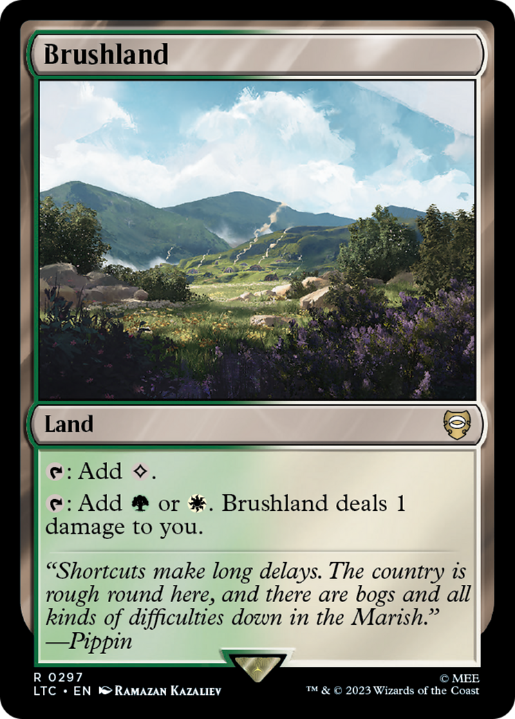 Brushland (LTC-297)  - Tales of Middle-earth Commander