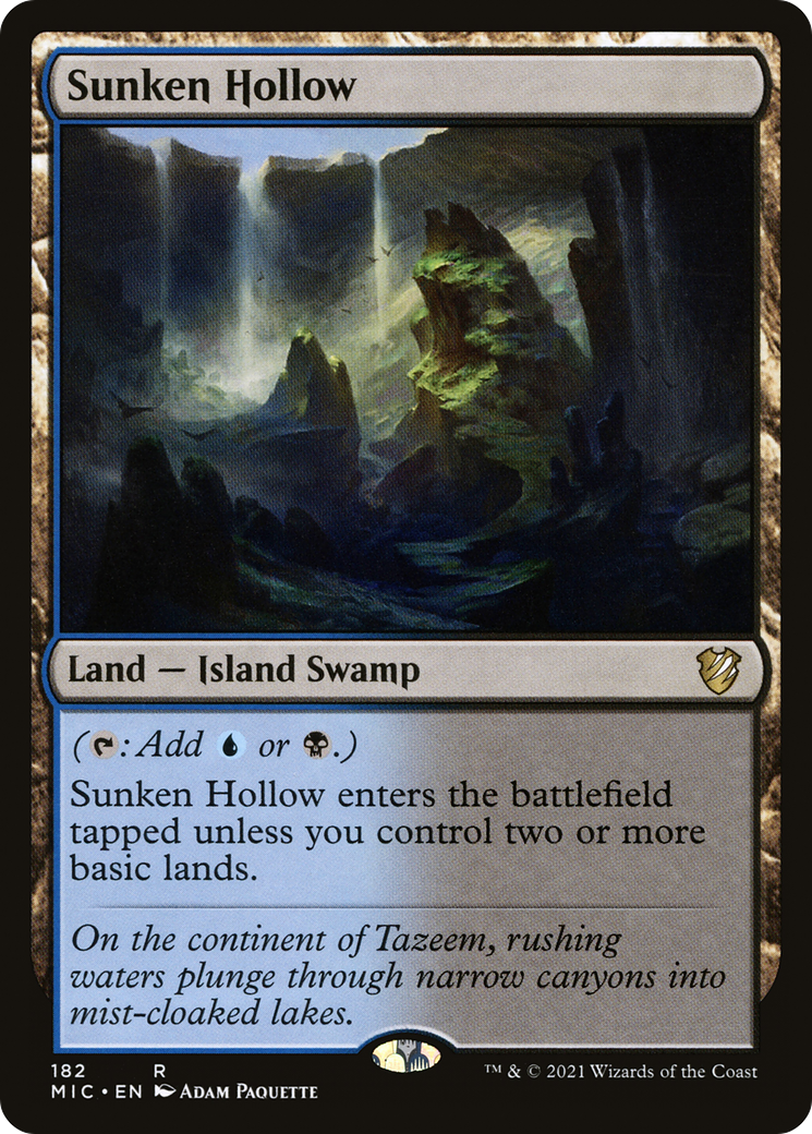Sunken Hollow (MIC-182)  - Midnight Hunt Commander