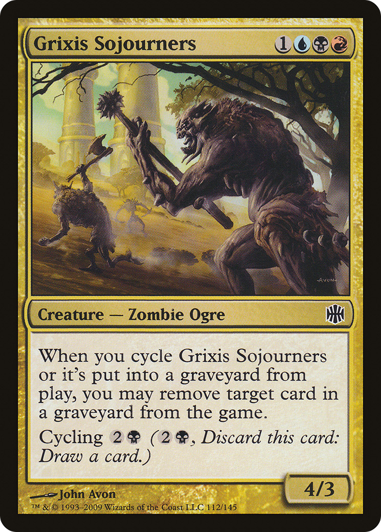 Grixis Sojourners (ARB-112)  - Alara Reborn