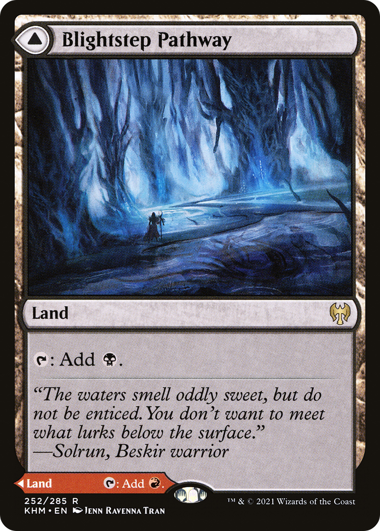 Blightstep Pathway (KHM-252)  Foil - Kaldheim