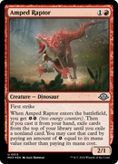 Amped Raptor (Ripple Foil) (MH3-513)  Foil - Modern Horizons 3