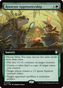 Rootcast Apprenticeship (Extended Art) (BLC-065)  - Bloomburrow Commander