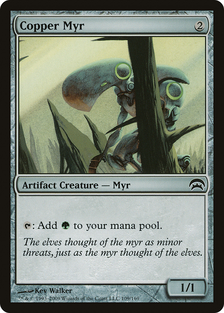 Copper Myr (HOP-109)  - Planechase