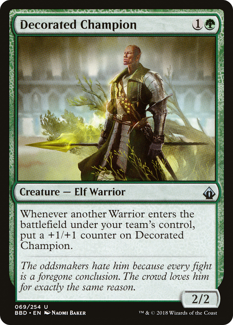 Decorated Champion (BBD-069)  - Battlebond