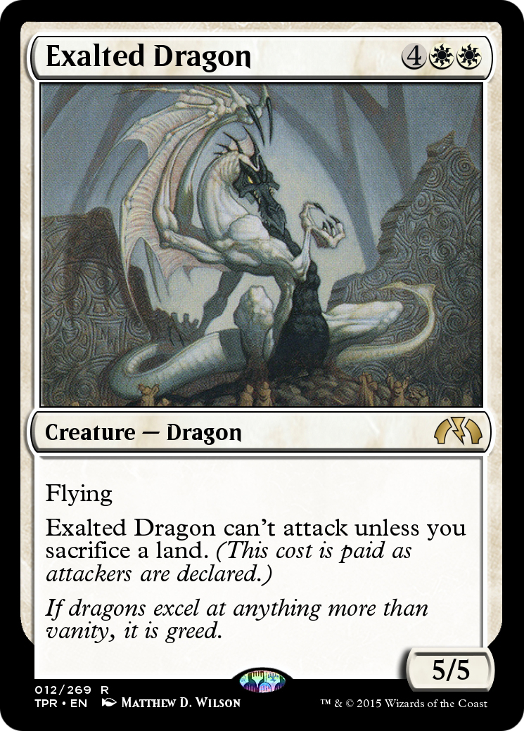 Exalted Dragon (TPR-012)  - Tempest Remastered