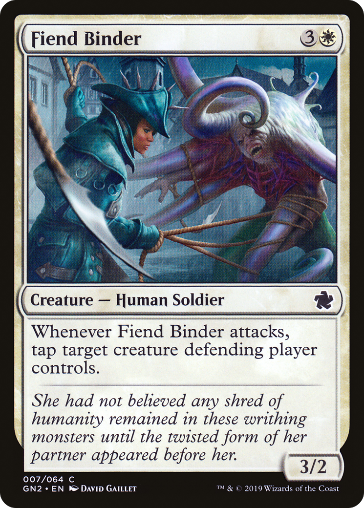Fiend Binder (GN2-007)  - Game Night 2019