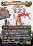 Terra, Magical Adept // Esper Terra (FIN-323) - FINAL FANTASY: (enchantment) (Borderless) Foil
