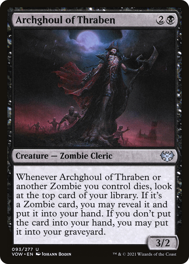 Archghoul of Thraben (VOW-093)  Foil - Innistrad: Crimson Vow