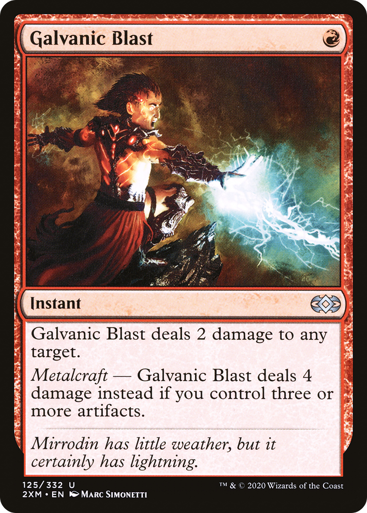 Galvanic Blast (2XM-125)  Foil - Double Masters