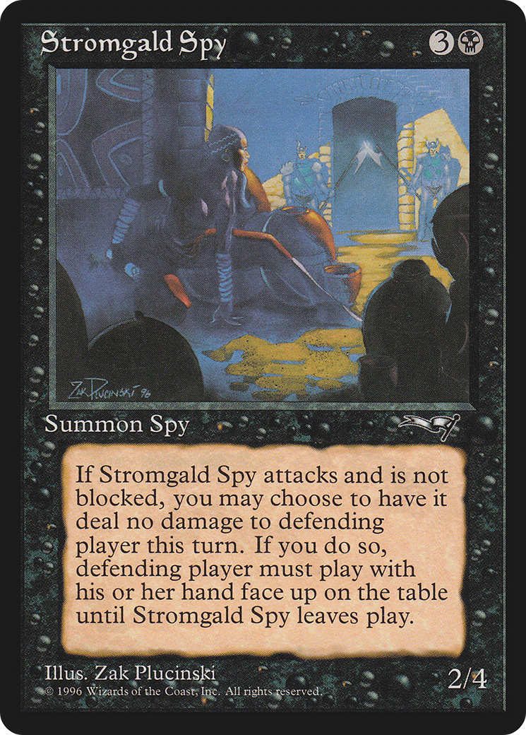 Stromgald Spy (ALL-)  - Alliances
