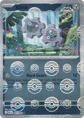 Klink (065/086) (Poke Ball Pattern) [Scarlet & Violet: Black Bolt]