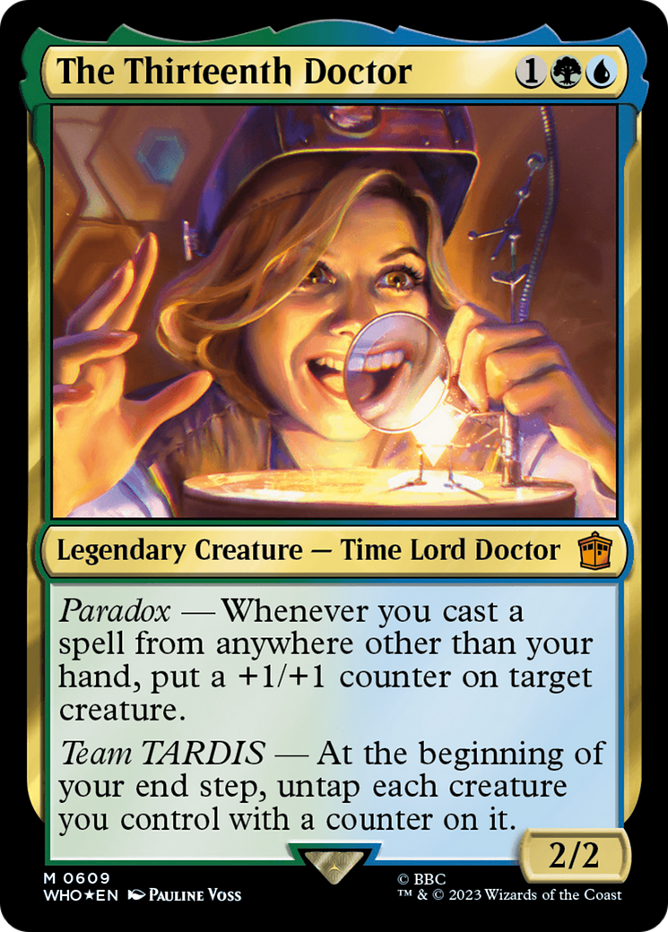 The Thirteenth Doctor (Surge Foil) (WHO-609)  Foil - Doctor Who