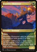 Brushfire Elemental (Showcase) (ZNR-311)  - Zendikar Rising