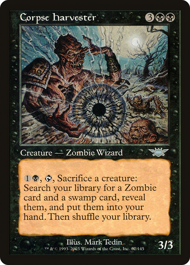 Corpse Harvester (LGN-062)  Foil - Legions