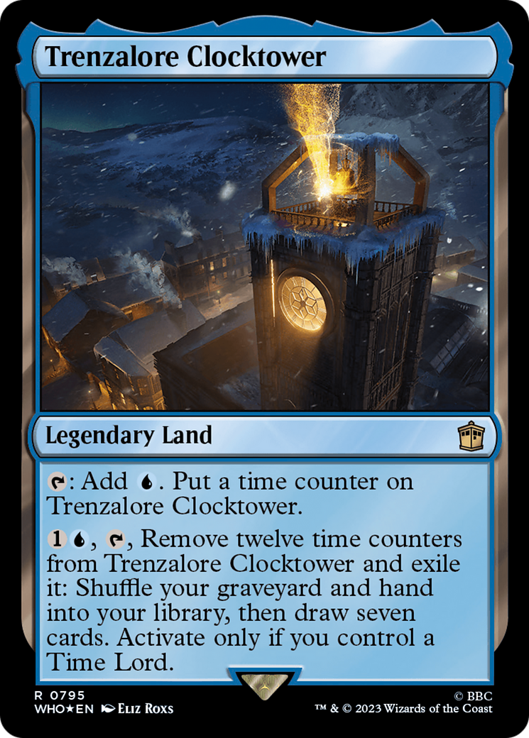 Trenzalore Clocktower (Surge Foil) (WHO-795)  Foil - Doctor Who