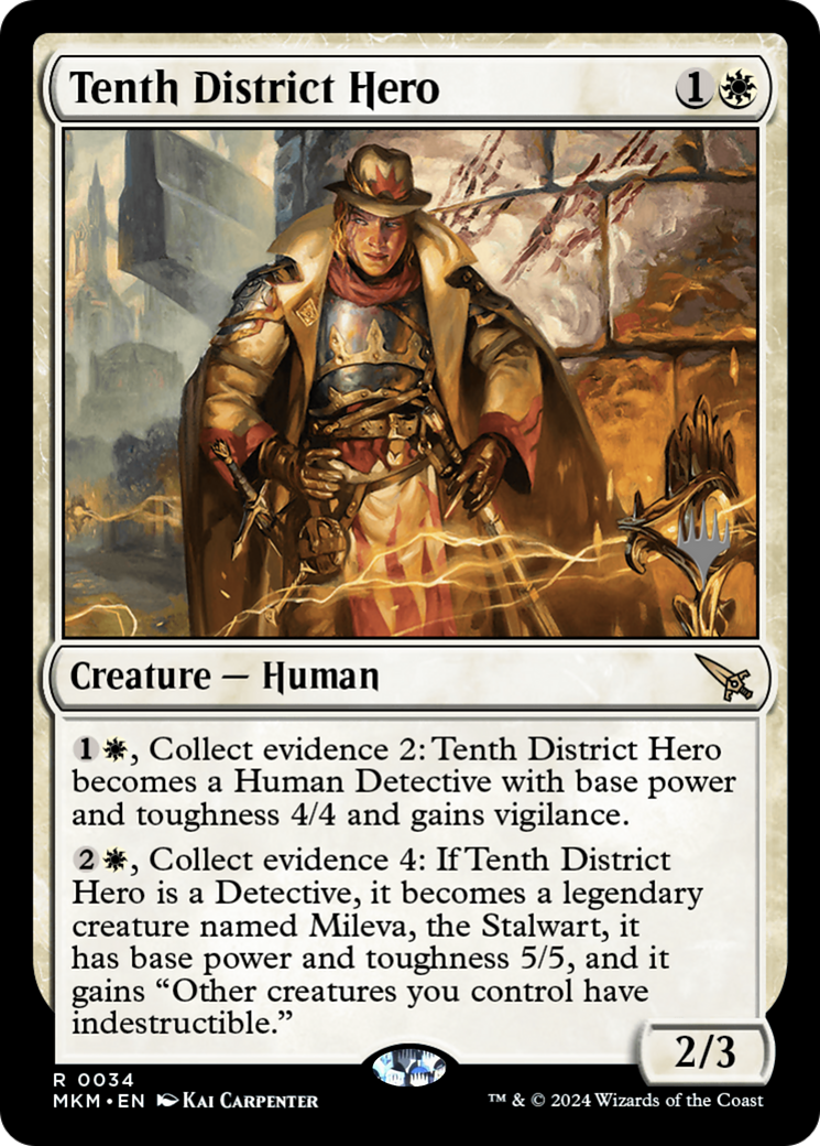 Tenth District Hero (PPMKM-034)  - Murders at Karlov Manor Promos