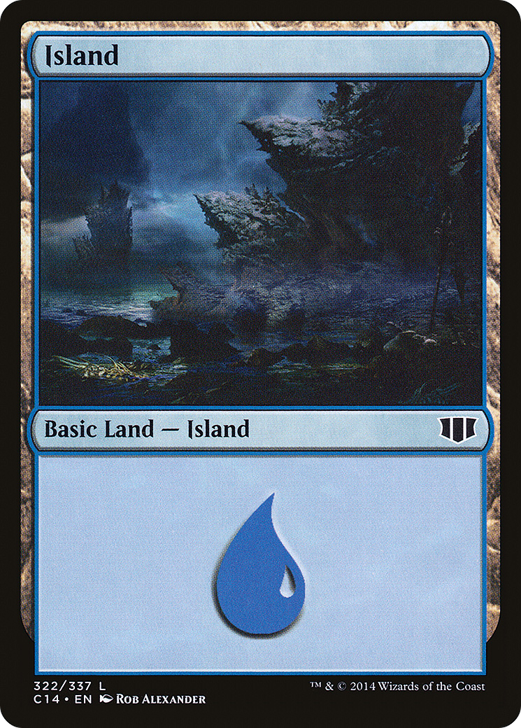 Island (322) (C14-322)  - Commander 2014