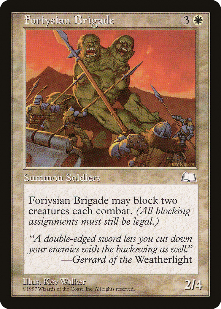 Foriysian Brigade (WTH-)  - Weatherlight