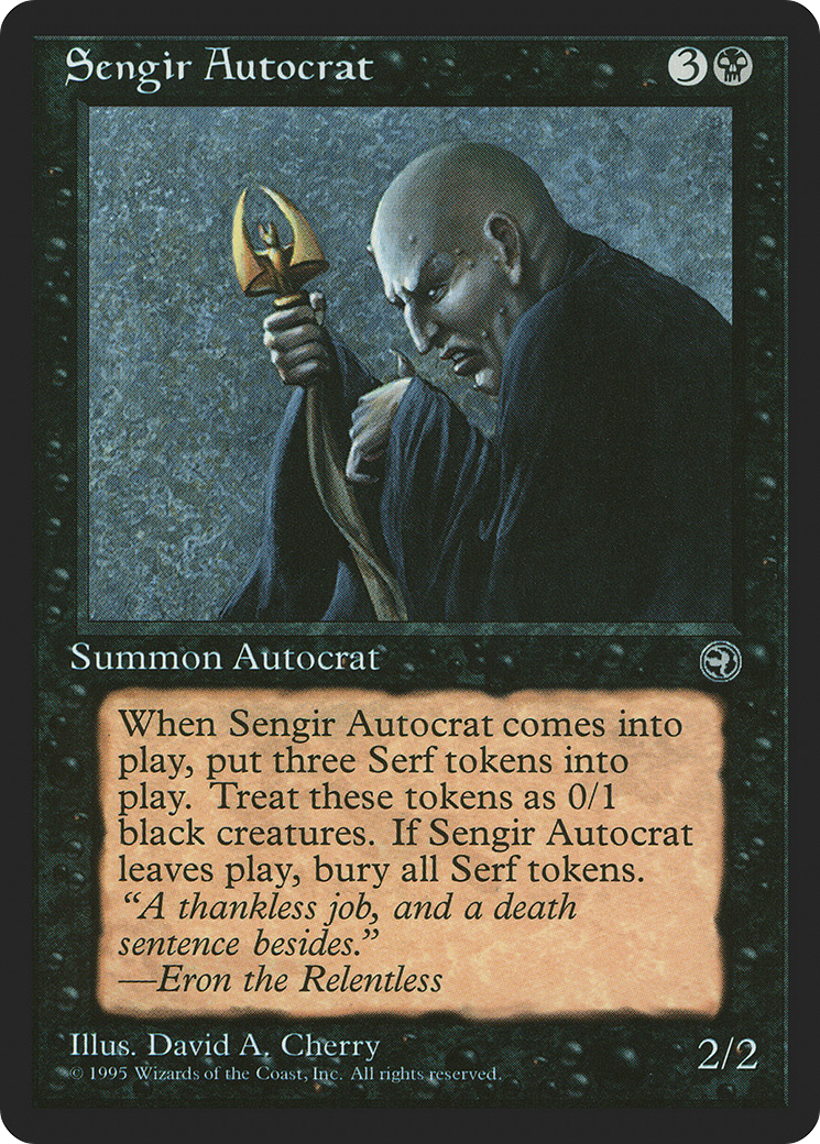 Sengir Autocrat (HML-)  - Homelands