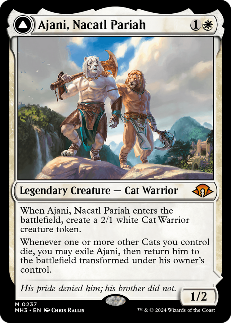 Ajani, Nacatl Pariah (MH3-237)  Foil - Modern Horizons 3
