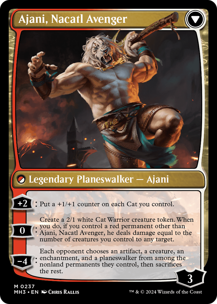 Ajani, Nacatl Pariah (MH3-237)  Foil - Modern Horizons 3