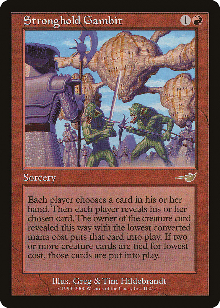 Stronghold Gambit (NMS-100)  Foil - Nemesis