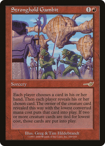 Stronghold Gambit (NMS-100)  Foil - Nemesis
