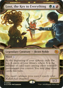 Loot, the Key to Everything (Showcase) (Raised Foil) (BIG-062)  Foil - The Big Score: (Showcase)