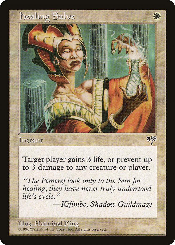 Healing Salve (MIR-)  - Mirage