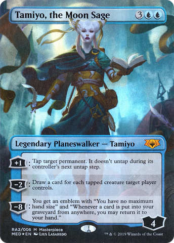 Tamiyo, the Moon Sage (MED2-RA2)  Foil - Mythic Edition (Borderless)