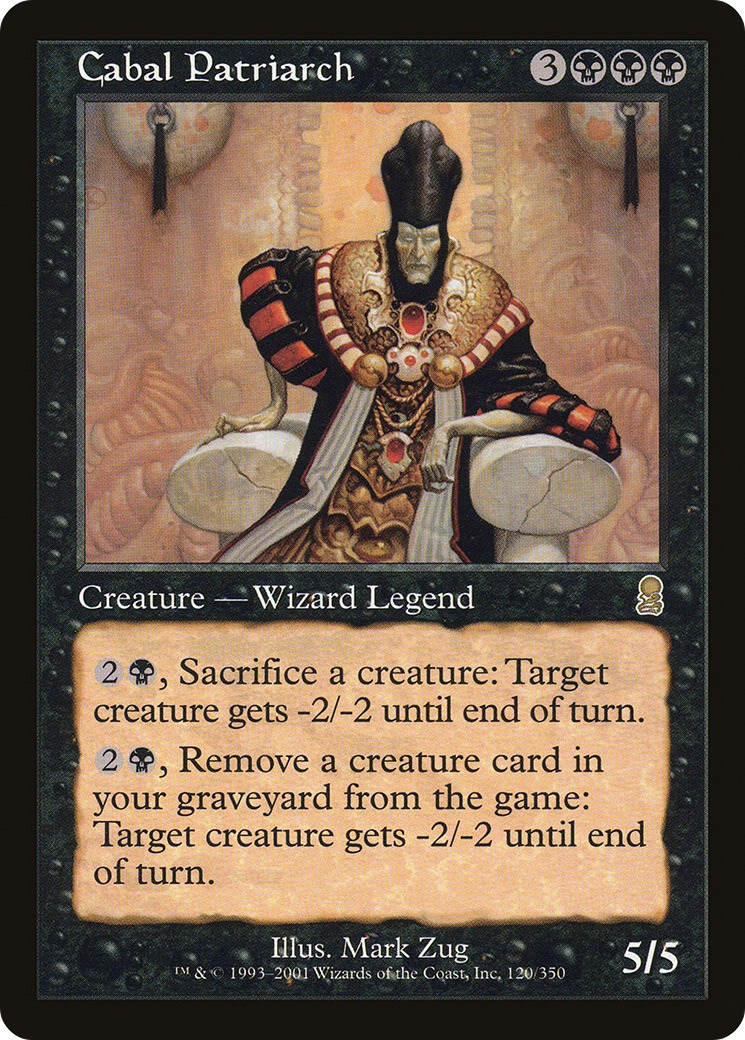 Cabal Patriarch (ODY-120)  Foil - Odyssey