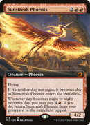 Sunstreak Phoenix (Extended Art) (MID-359)  - Innistrad: Midnight Hunt: (Extended Art)