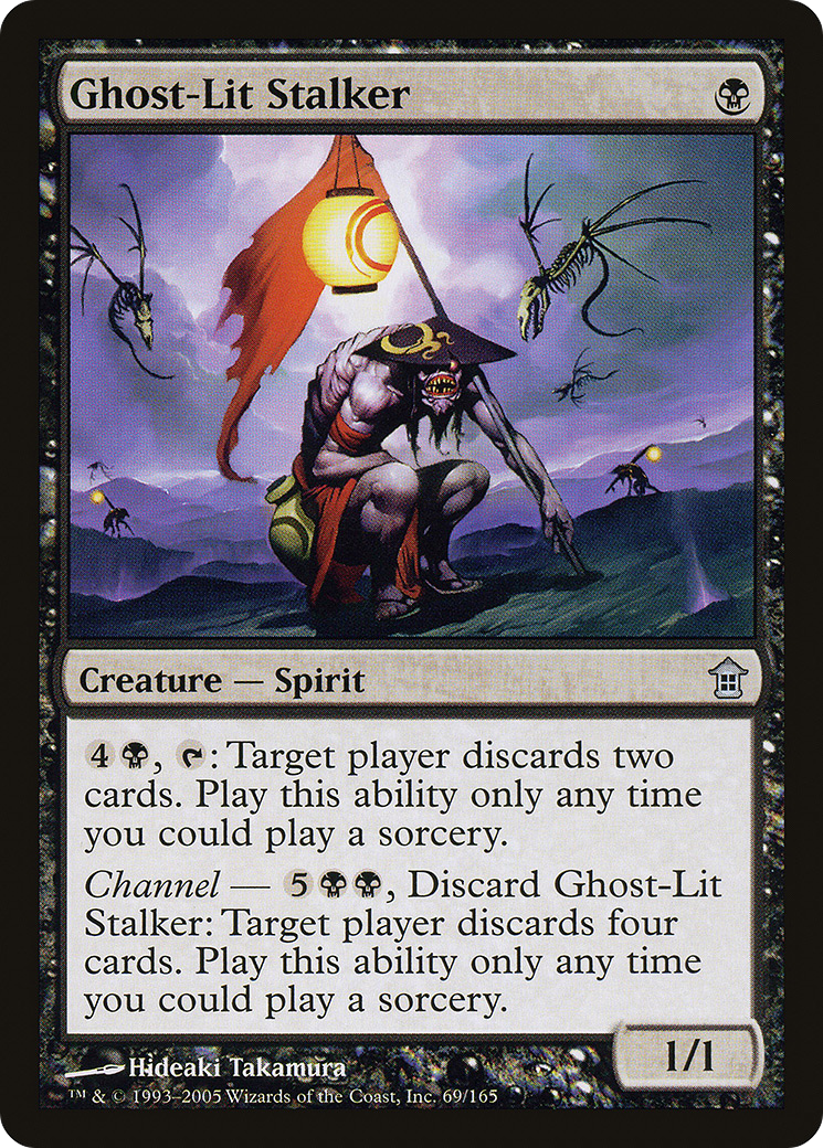 Ghost-Lit Stalker (SOK-069)  - Saviors of Kamigawa