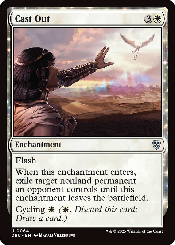 Cast Out (DRC-064)  - Commander: Aetherdrift: (enchantment)