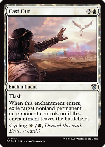 Cast Out (DRC-064) - Commander: Aetherdrift: (enchantment)