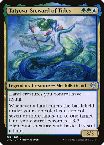 Tatyova, Steward of Tides (DMU-222)  - Dominaria United