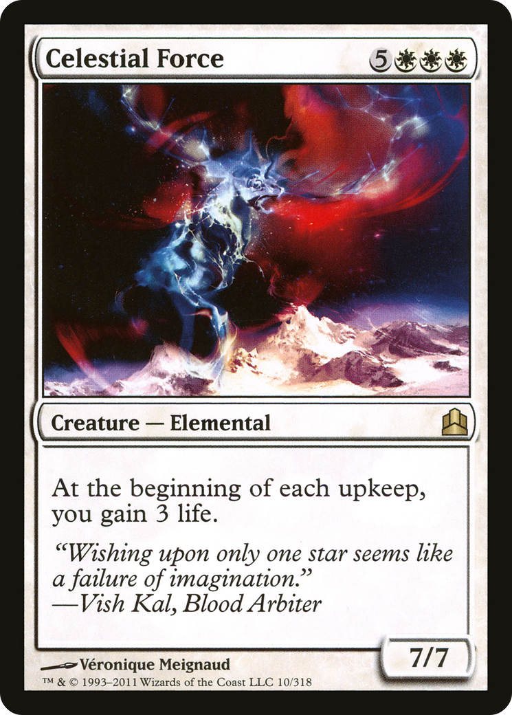 Celestial Force (CMD-010)  - Commander 2011