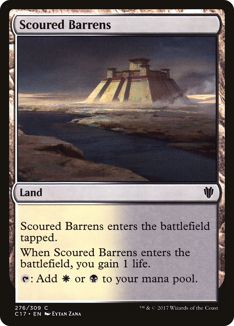 Scoured Barrens (C17-276)  - Commander 2017